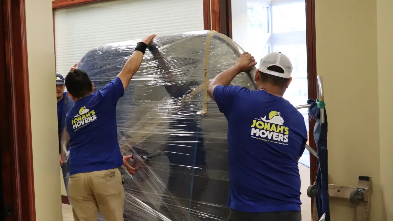 Moving a conference table